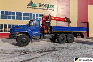Бортовой грузовик с КМУ Borus 4621