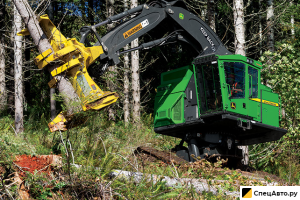 Валочно-пакетирующая машина John Deere 859M