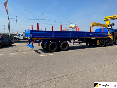 Бортовой полуприцеп ЧМЗАП 9906-038