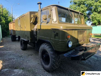 Транспортно-бытовая машина (ТБМ) ГАЗ 66 кунг с прицепом