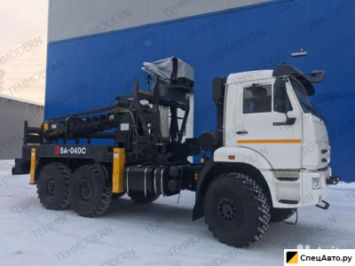 Бурильно-крановая машина JUNJIN SA040 на шасси КамАЗ 43118