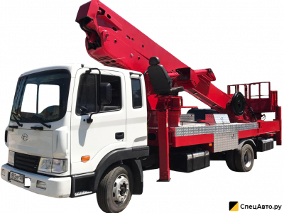 Средневысотная автовышка Камаз 43118