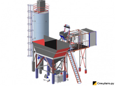 Бетоносмесительная установка ВОЛГАПРОМСНАБ ВОЛГА-15