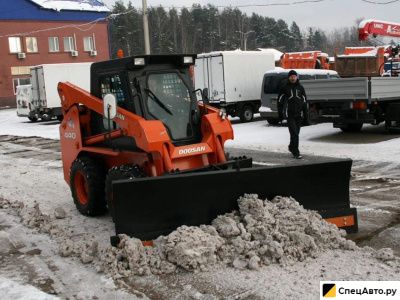 Отвал 2000 на мини-погрузчик wacker neuson