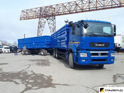 Зерновоз КамАЗ 65207-1002-87 Fox Trailer