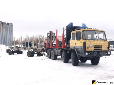 Вездеход лесовоз гидроманипулятор