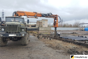 Бурильно-крановая машина УРАЛ Убм 85