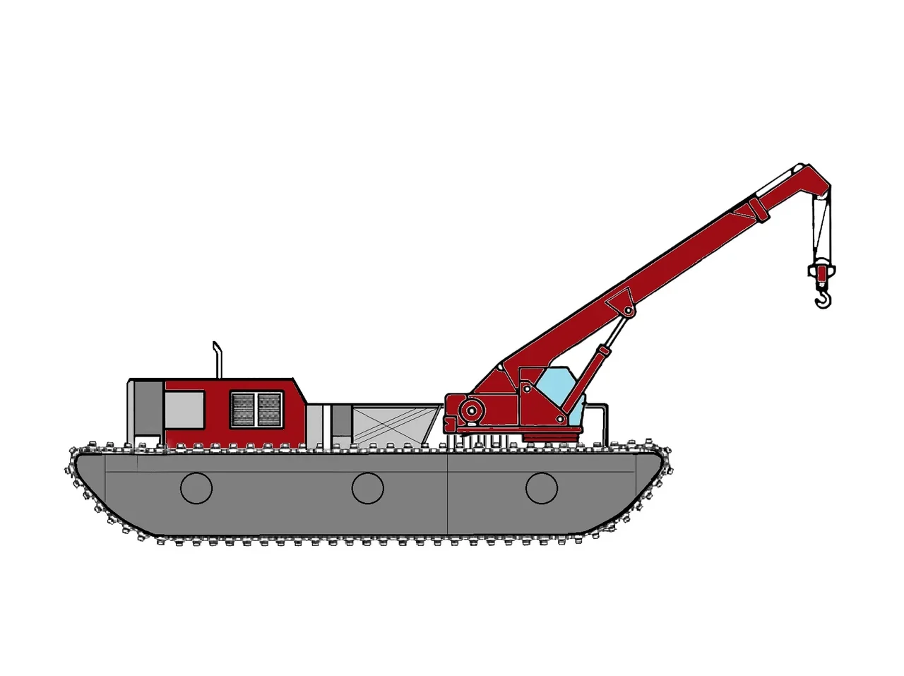 Продажа крана-амфибии Aquatrack