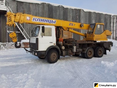 Автокран КЛИНЦЫ 55713-6к на шасси Маз 6303а3