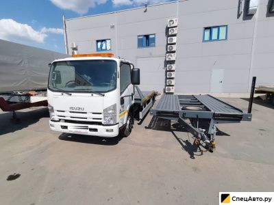 Эвакуатор ISUZU с прицепом