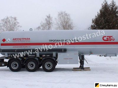 Полуприцеп газовоз GT7 ппцт-36