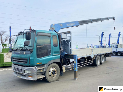 Бортовой грузовик с КМУ ISUZU Giga (C-series)