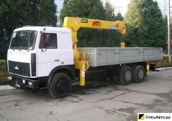 Бортовой грузовик с КМУ КамАЗ 532020