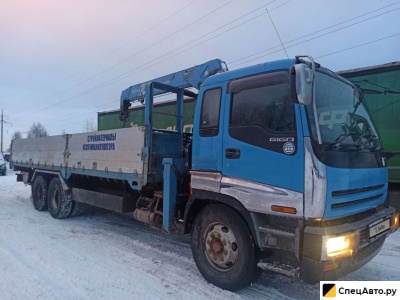 Бортовой грузовик с КМУ ISUZU Giga (C-series)