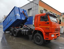 Продажа грузовика-контейнеровоза Камаз специальный мультилифт крюковой погрузчик