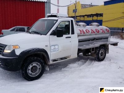 Автоцистерна УАЗ Профи молоковоз