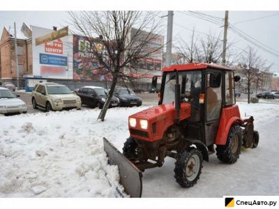 Машина уборочная Беларус "му-320М" (мотор ммз: ком