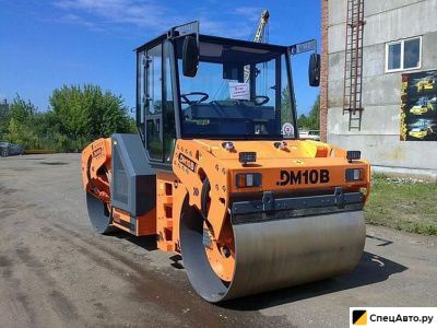 Двухвальцовый каток Завод Дорожных машин DM-10-VD