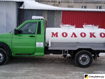 Автоцистерна УАЗ Профи молоковоз