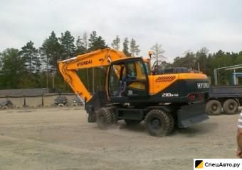 Продается  Экскаватор колесный hyundai R210W-9S