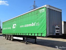 Продажа тентованного полуприцепа Krone SD