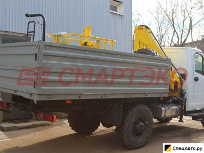 Бортовой грузовик с КМУ ГАЗ Садко Next С41A23