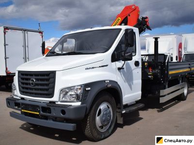 Бортовой грузовик с КМУ ГАЗ ГАЗон Next с КМУ Palfinger PK6500