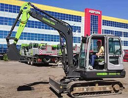 Продажа мини-экскаватора Zoomlion ZE60E