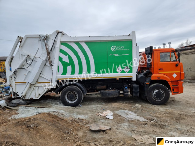 Мусоровоз Коммаш Мценск КО-427-72 на шасси КамАЗ 53605-А5