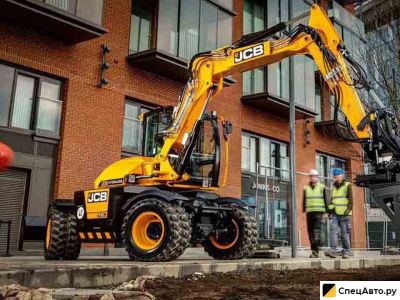 Колесный экскаватор JCB HydroDig HD110W