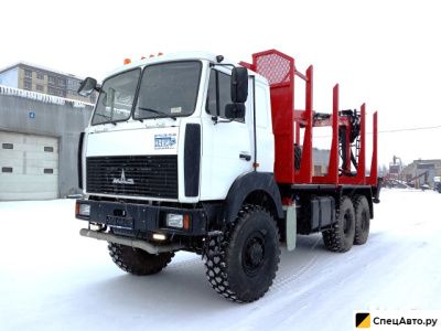 Сортиментовоз МАЗ 6317F9