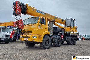 Автокран КЛИНЦЫ КС-65719-3К-1 на шасси КАМАЗ 63501-51