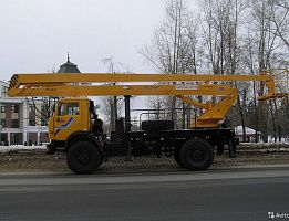 Продажа автогидроподъемника (агп) КамАЗ 43502-45 с АГП ВС-22.04