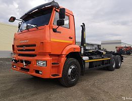 Продажа грузовика-контейнеровоза Мультилифт камаз 6520 Palfinger