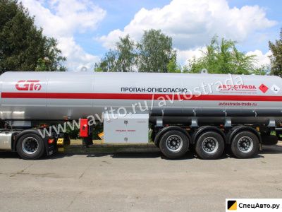 Полуприцеп газовоз GT7 ппцт-40