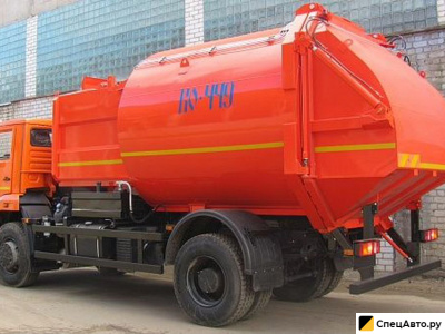 Мусоровоз Коммаш Мценск КО-449-05 на шасси КамАЗ 53605-773950-48