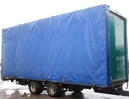 Продажа тентованного прицепа Metaco тандем