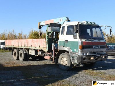 Бортовой грузовик с КМУ ISUZU Giga (C-series)
