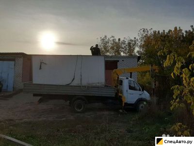 Бортовой грузовик с КМУ ГАЗ Валдай