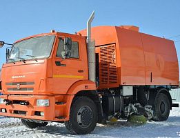 Продажа подметально-уборочной машины (дорожного пылесоса) КО-318Д на шасси КамАЗ 53605