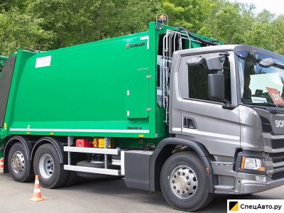 Мусоровоз Scania