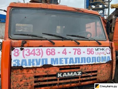 Металловоз (ломовоз) КамАЗ 53229 с КМУ