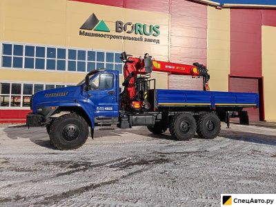 Бортовой грузовик с КМУ Borus 4621
